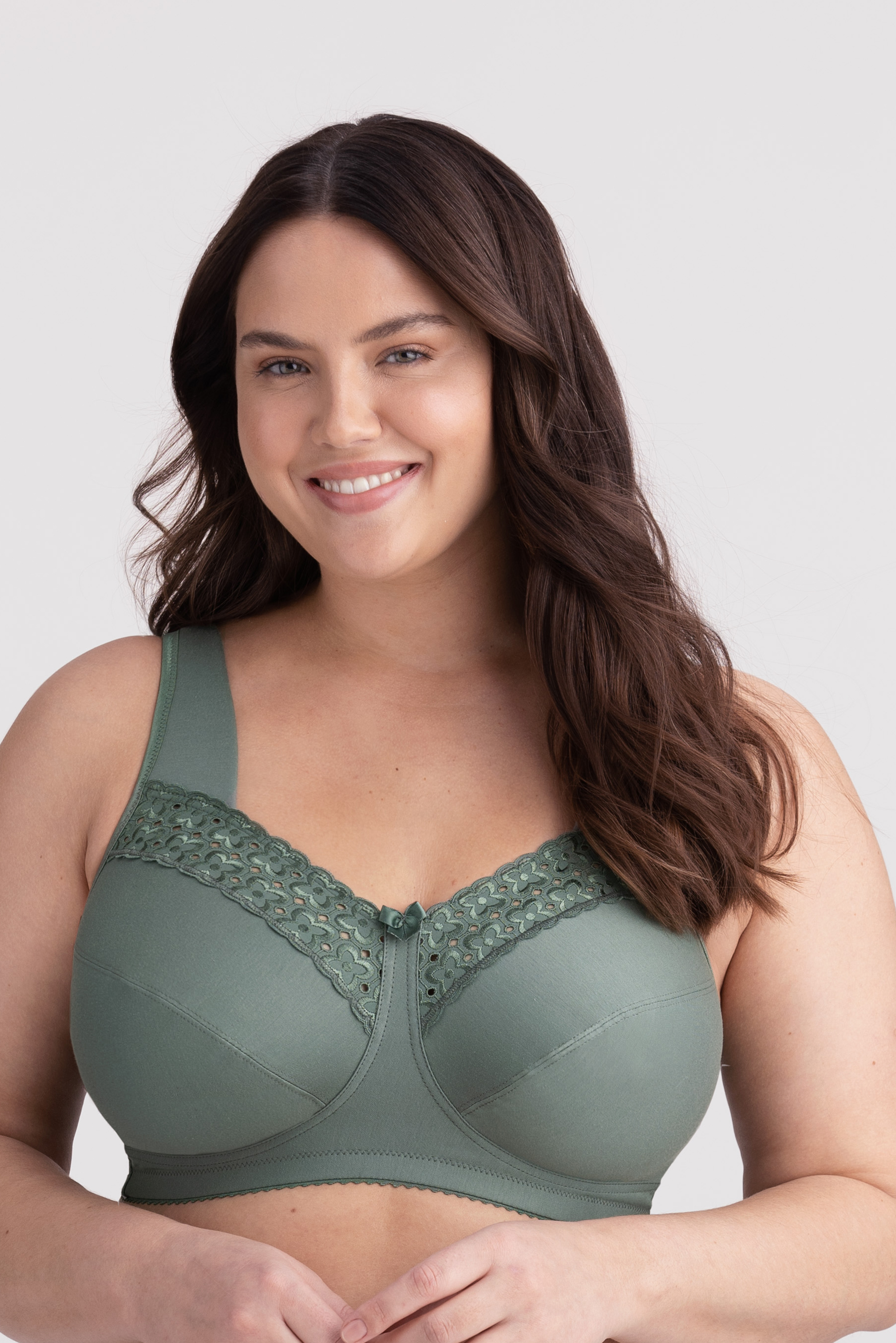 Soutien-gorge coton, sans armatures, minimiseur, MISS MARY OF SWEDEN