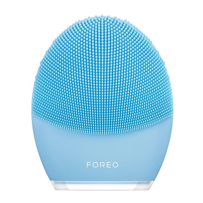 Luna 3 Facial Cleansing and Massaging Brush, blue, FOREO