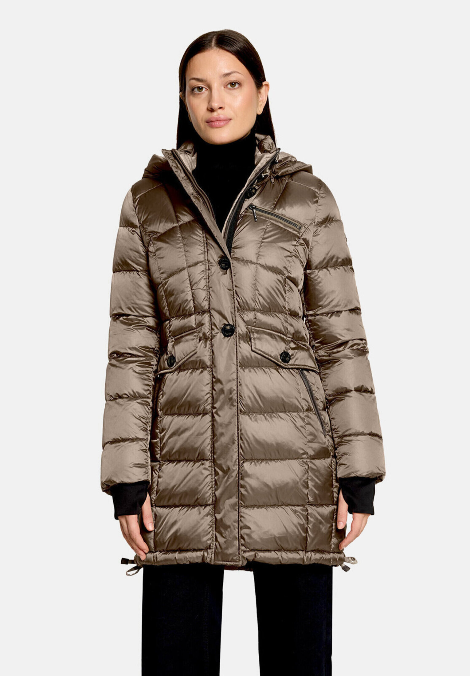 Veste d'hiver à capuche amovible, GIL BRET