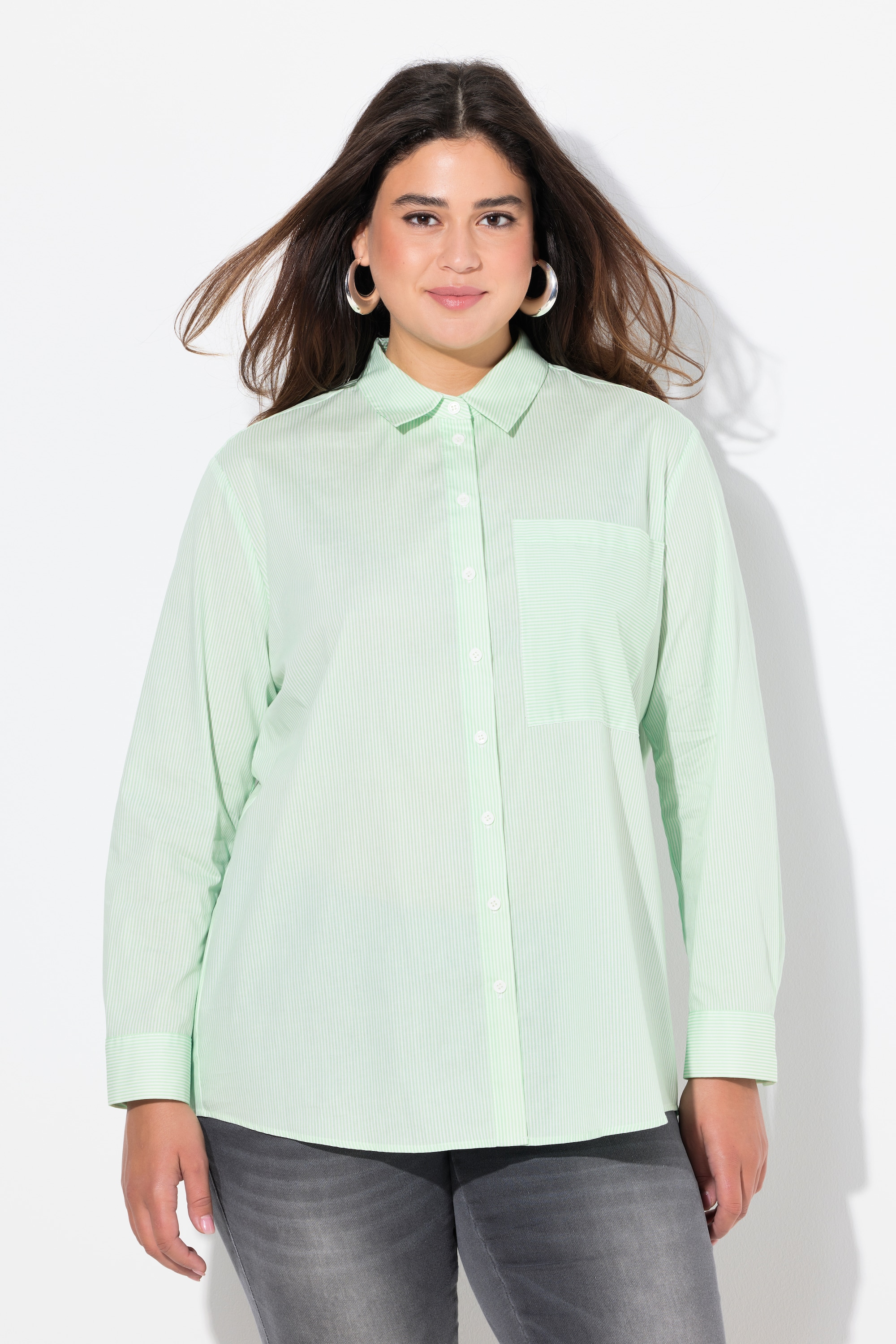 Blouse à rayures, ligne A, ULLA POPKEN