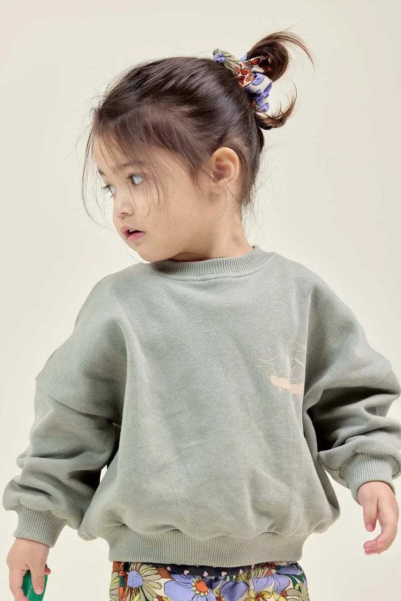 Bali Sweatshirt with Chest Print, APACHES COLLECTIONS