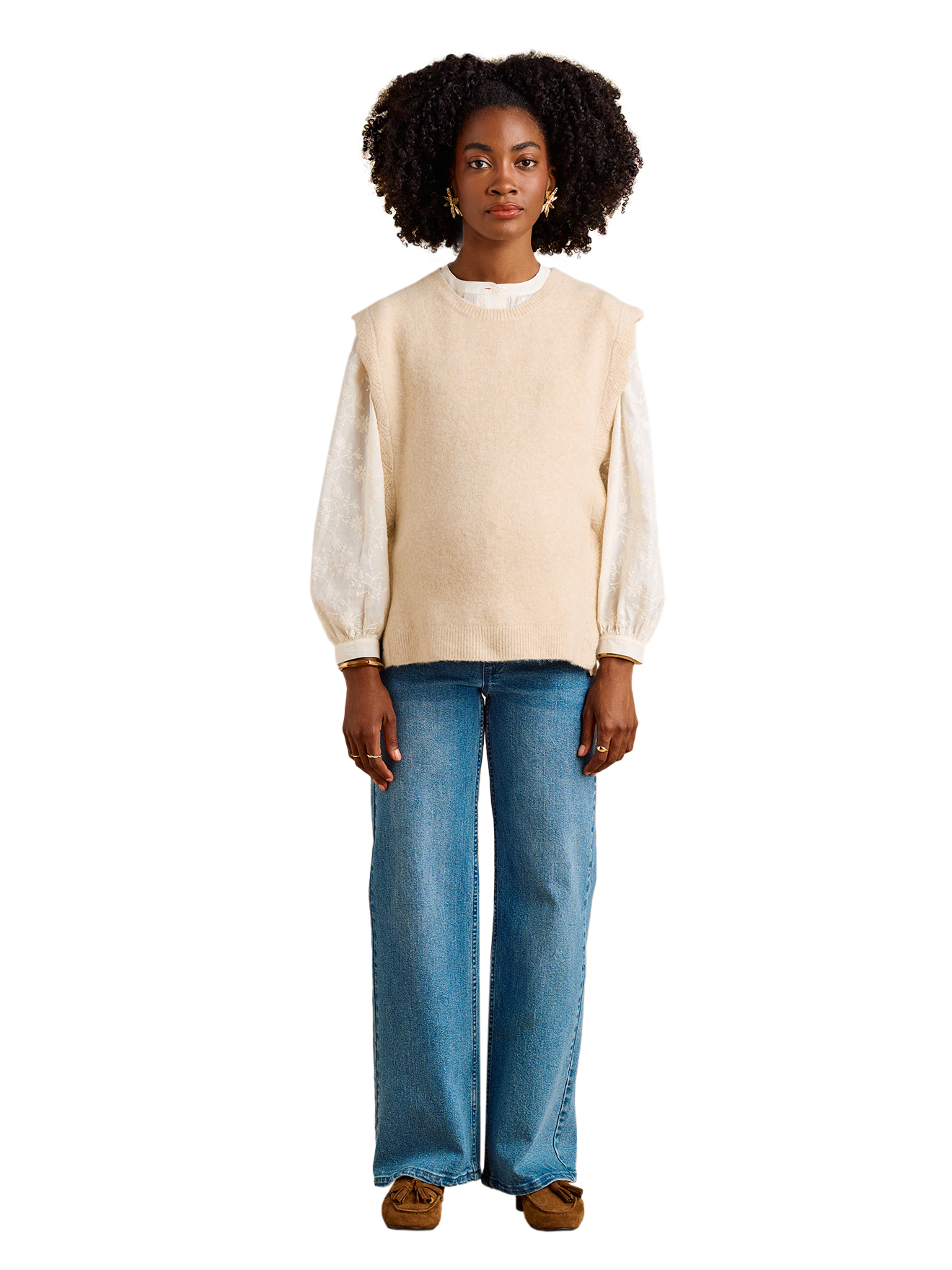 Pull de grossesse sans manches, ENVIE DE FRAISE