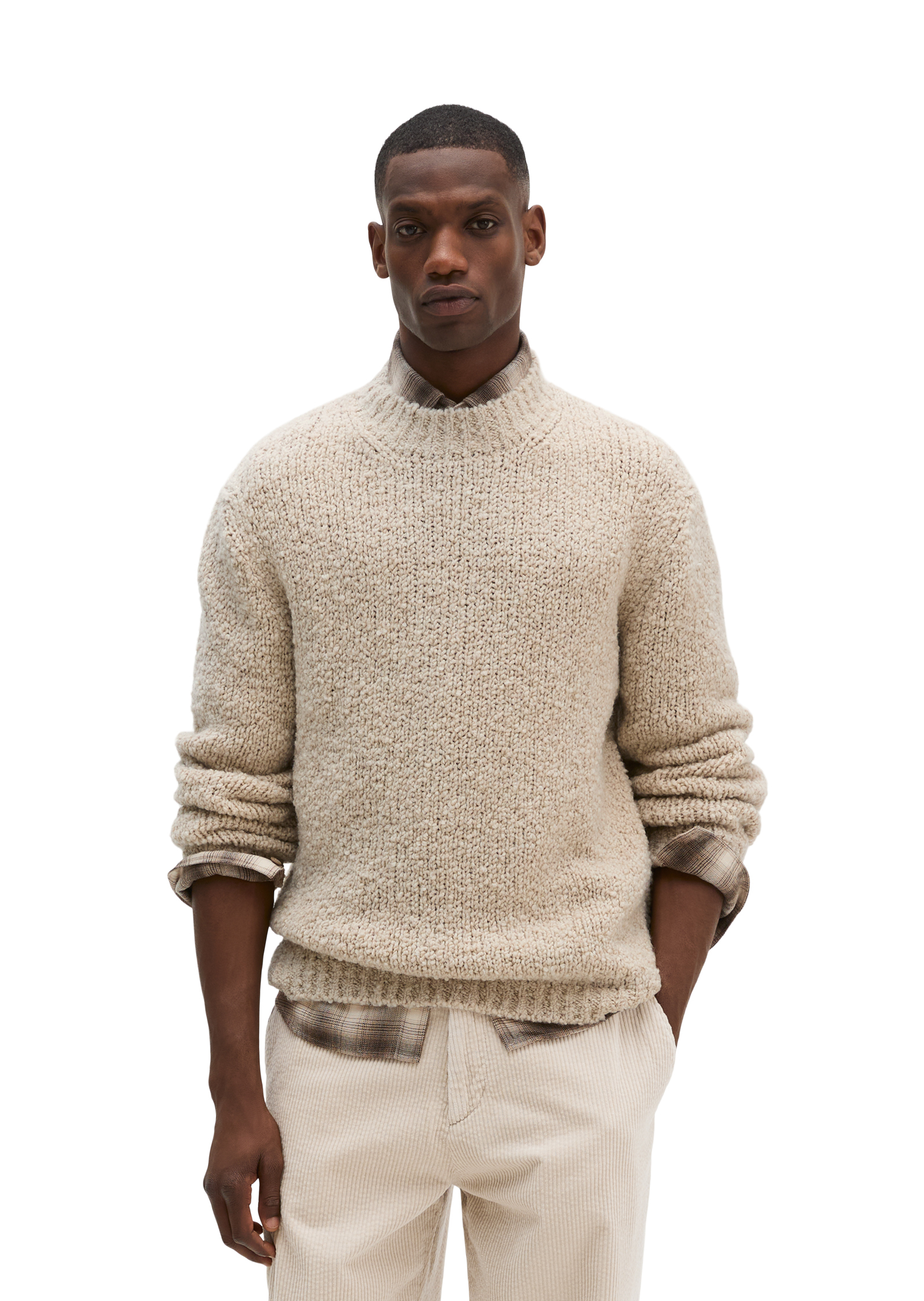 Pull oversize en mélange de laine vierge douce, MARC O'POLO