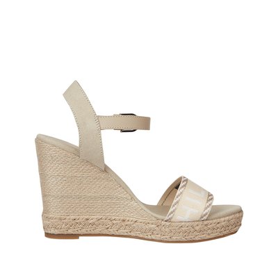Leather Wedge Sandals TOMMY HILFIGER