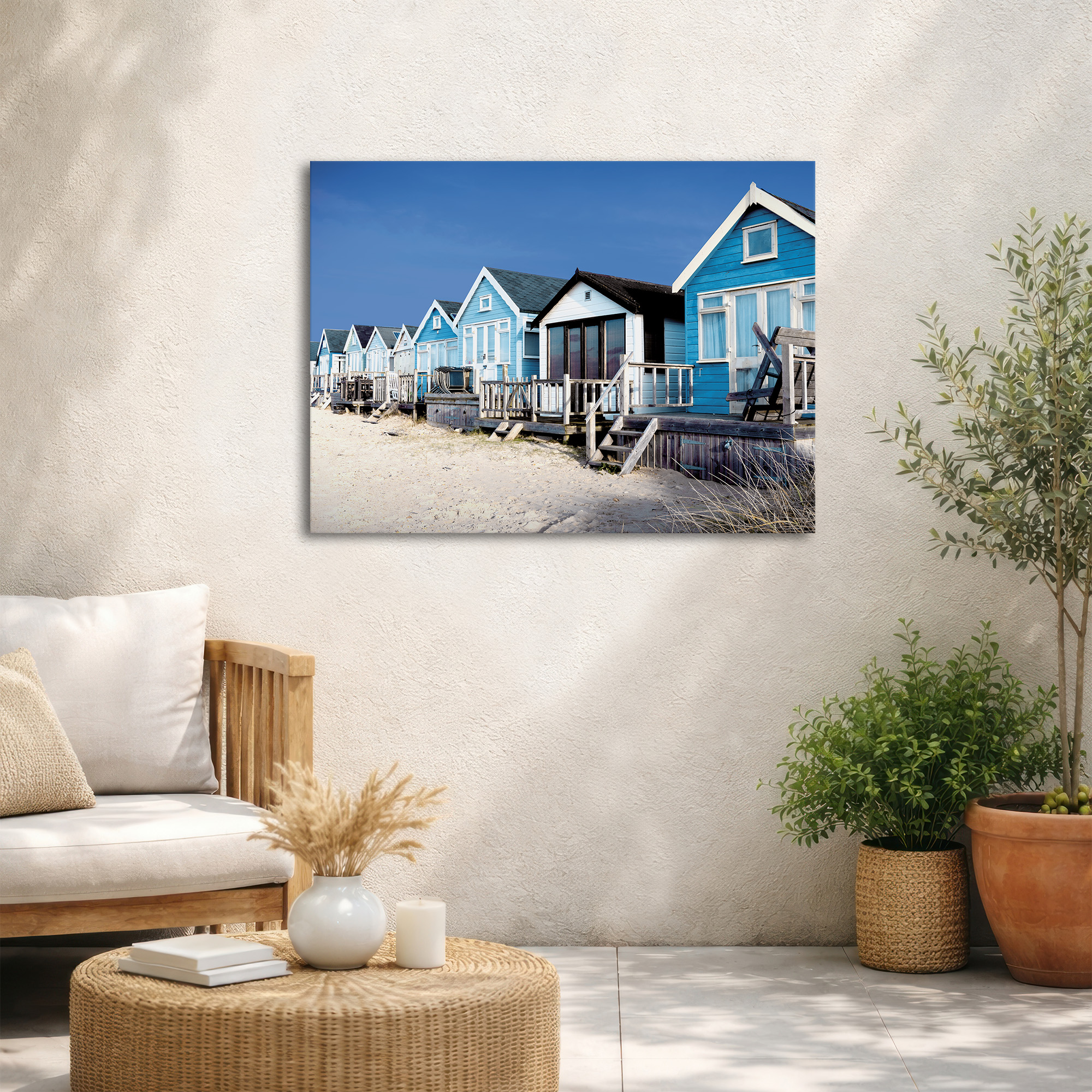 Tableau de jardin Maisons du bord de mer, ART FOR THE HOME