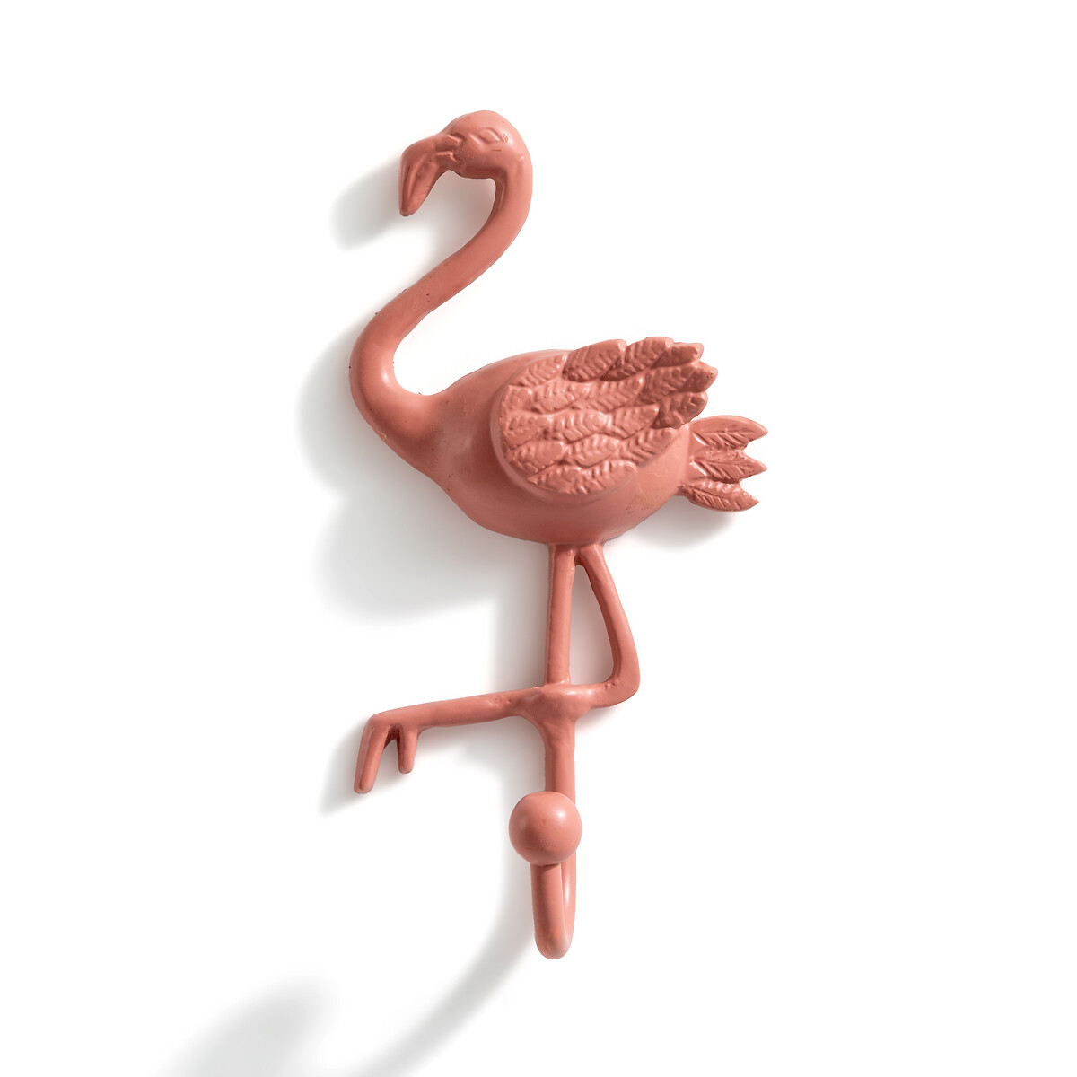 Product photograph of Malou Pink Flamingo Wall Hook from La Redoute UK