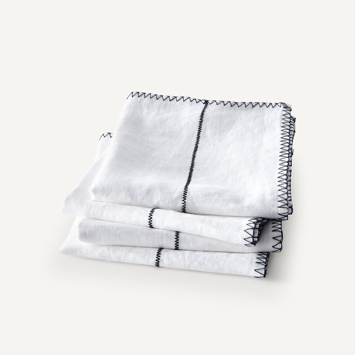 Lot de 4 serviettes en lin, Tojos, AM.PM