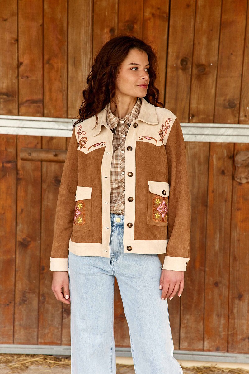 Veste brodée, VINAO, LA PETITE ETOILE