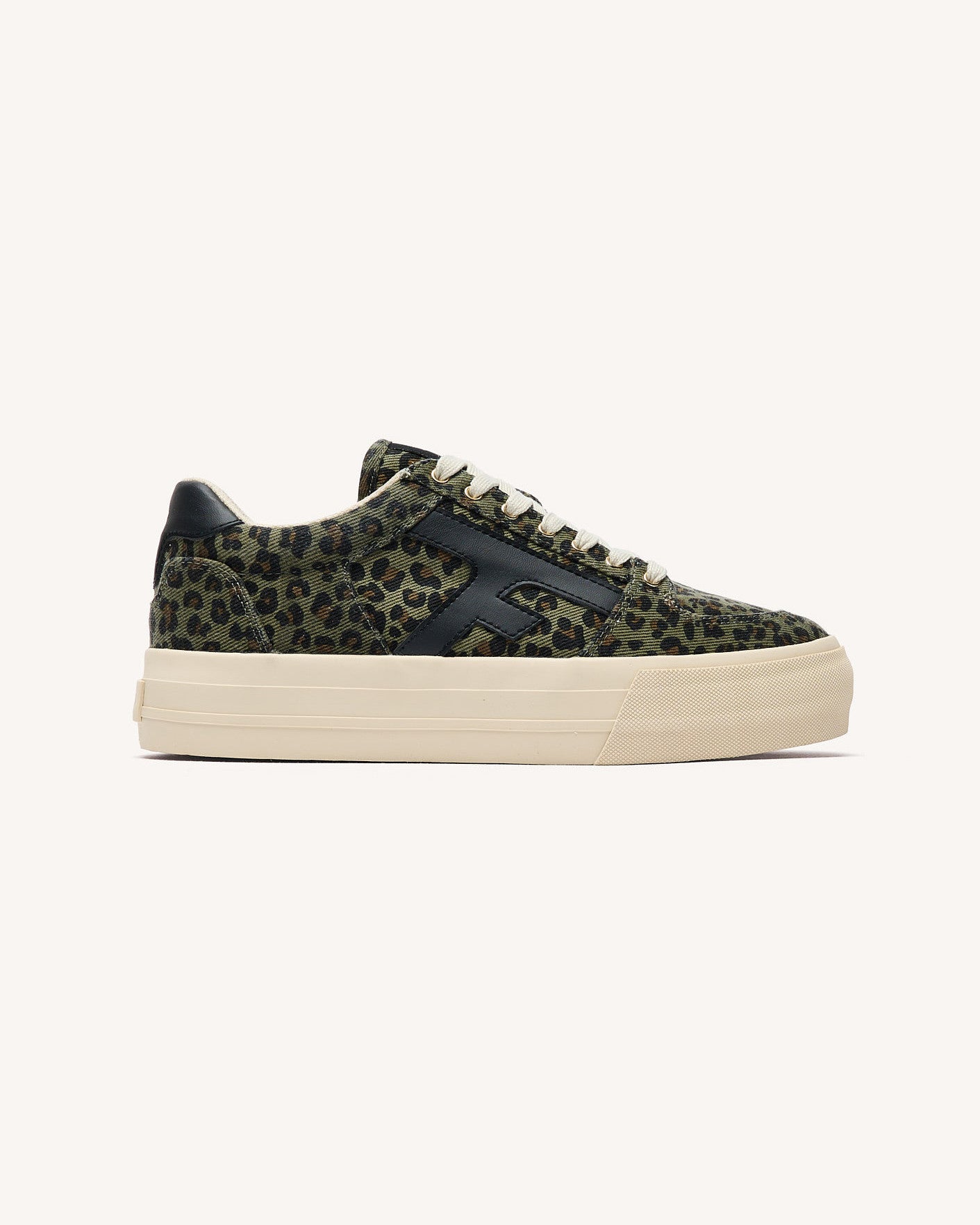 Tennis basses tissu WALNUT PLATFORM, FAGUO