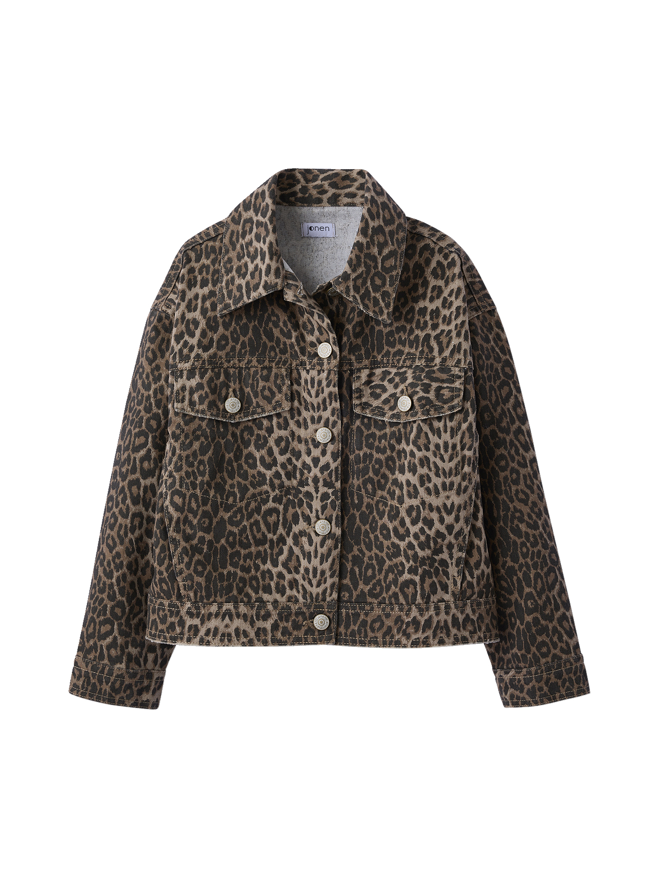Veste léopard oversize, JONEN
