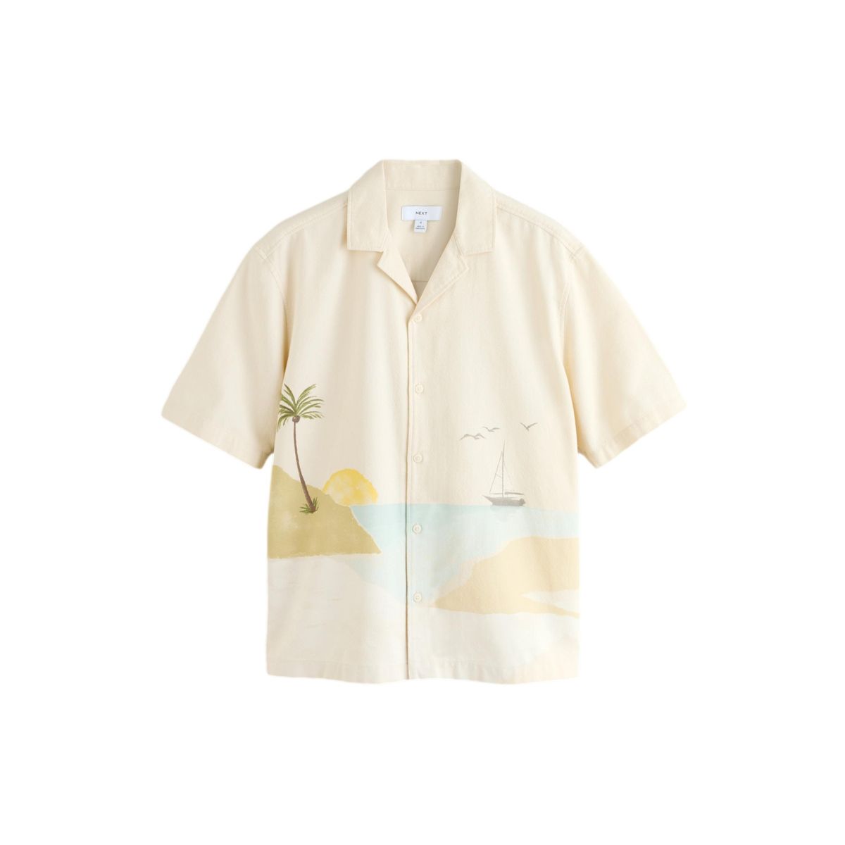 Chemise manches courtes à imprimé, NEXT