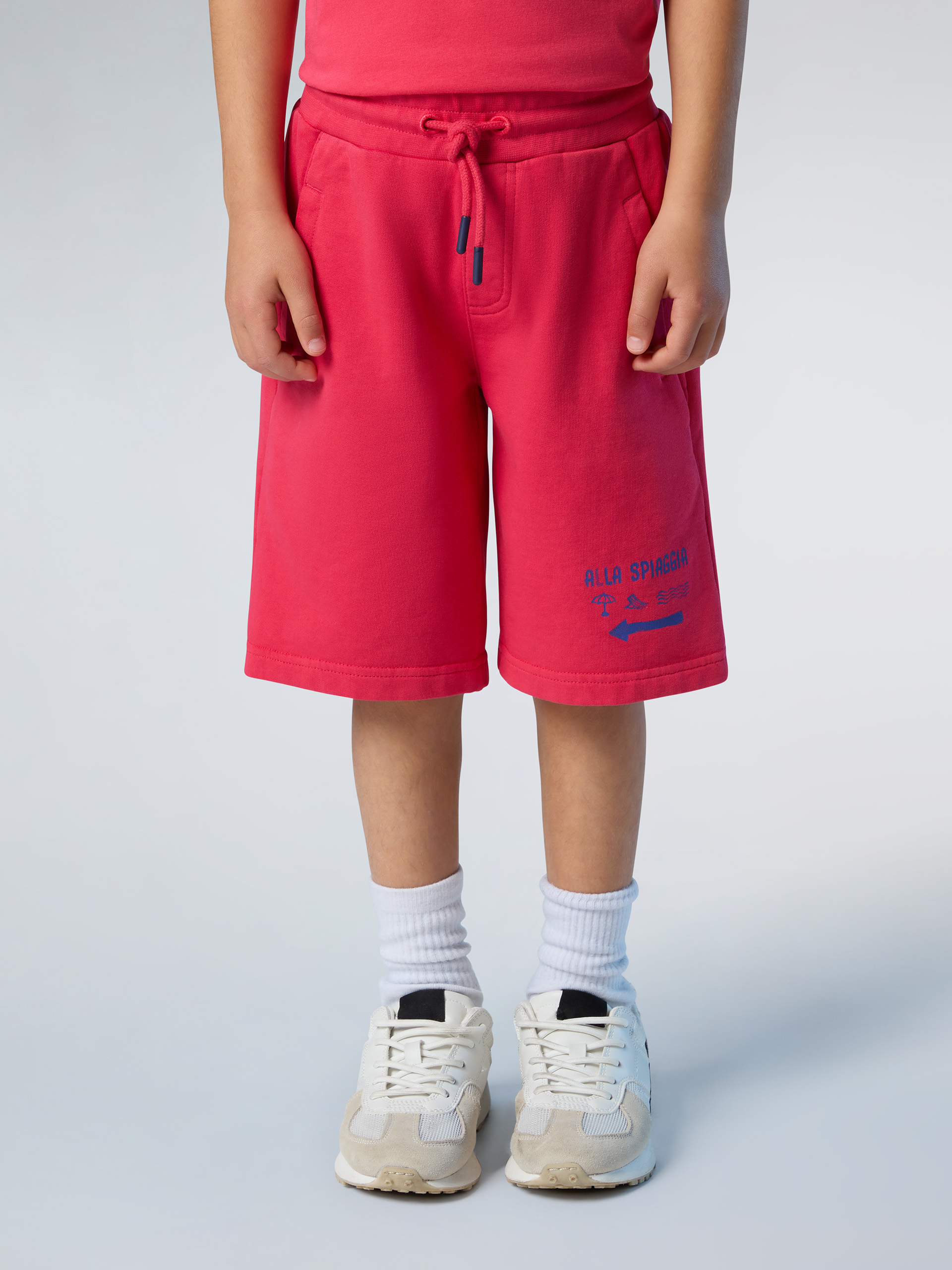 Short en sweat imprimé plage, NORTH SAILS