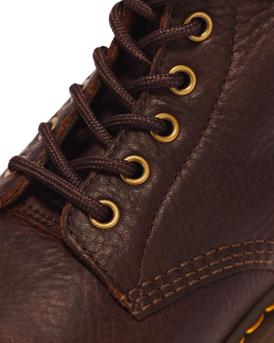 Dr. Martens Botas 1460 forradas, de piel, Grizzly — foto 5