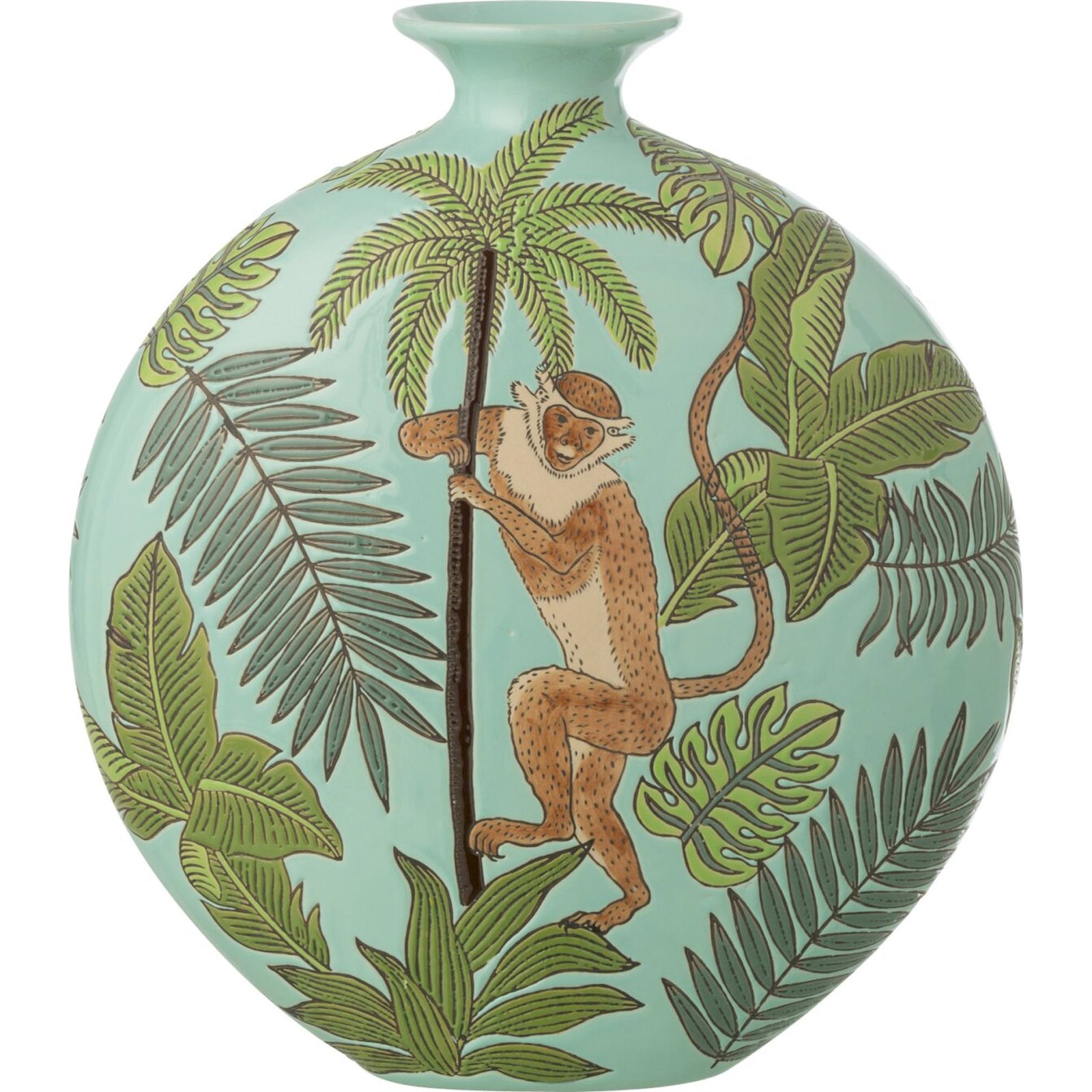 Vase singe en porcelaine, RECOLLECTION
