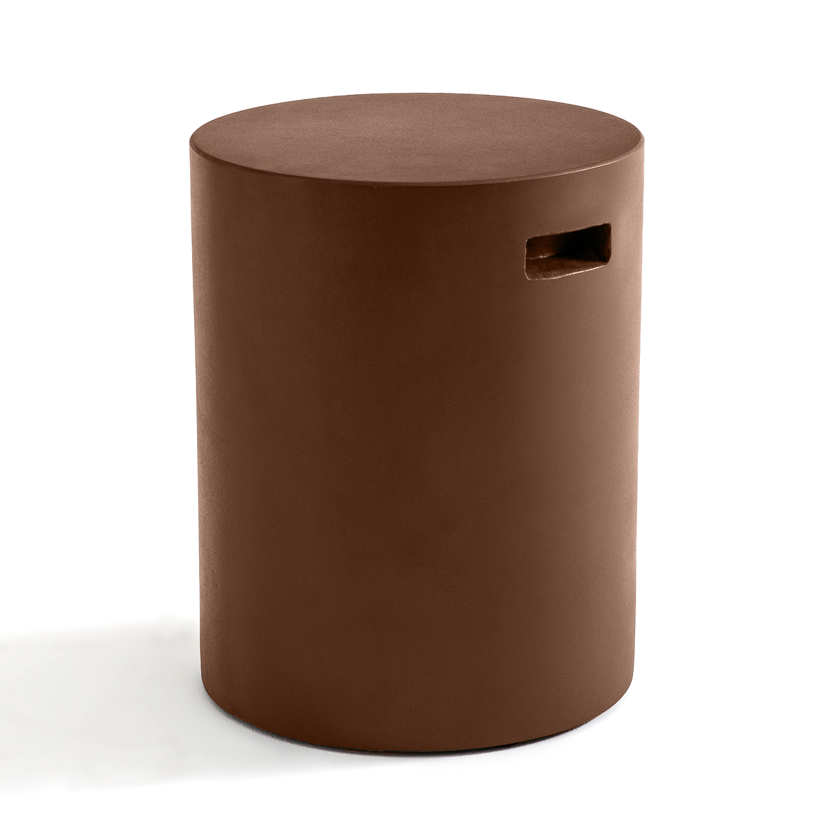 Product photograph of Raskin Round Outdoor Side Table from La Redoute UK.