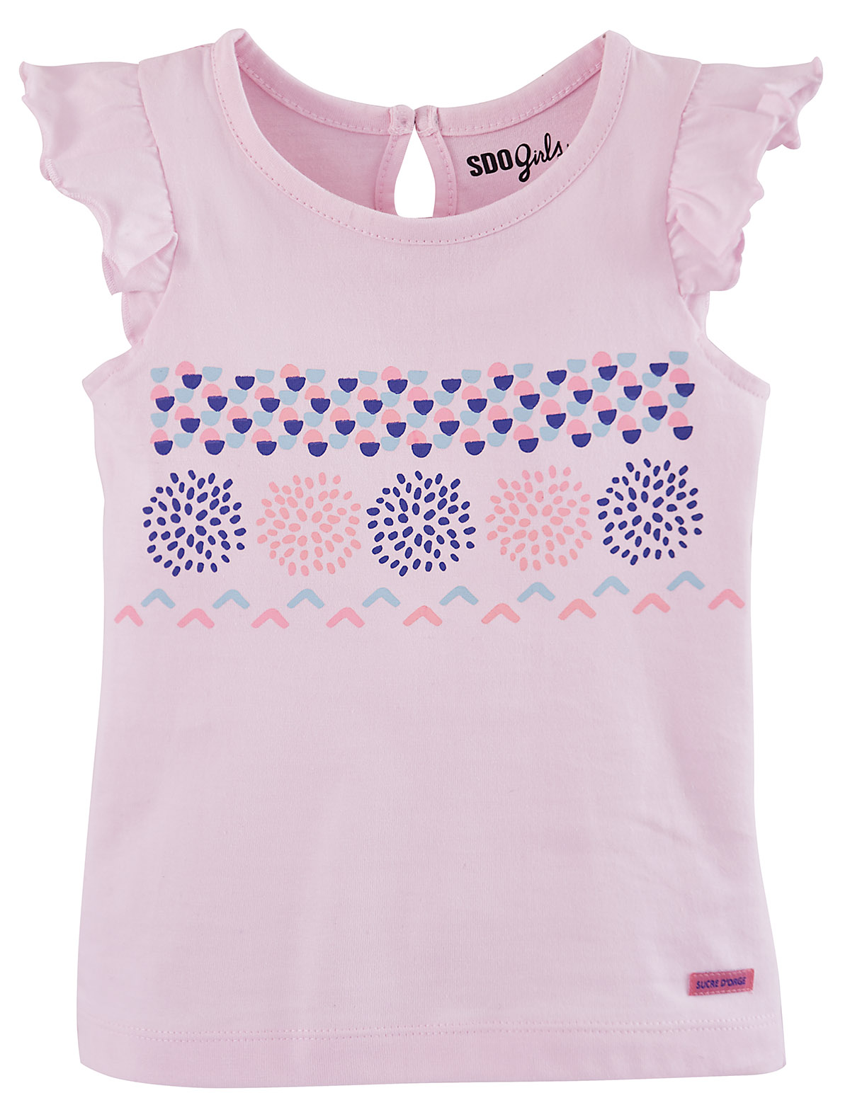 Tshirt fille manches courtes jersey les grands de sucre d'orge, SUCRE D'ORGE