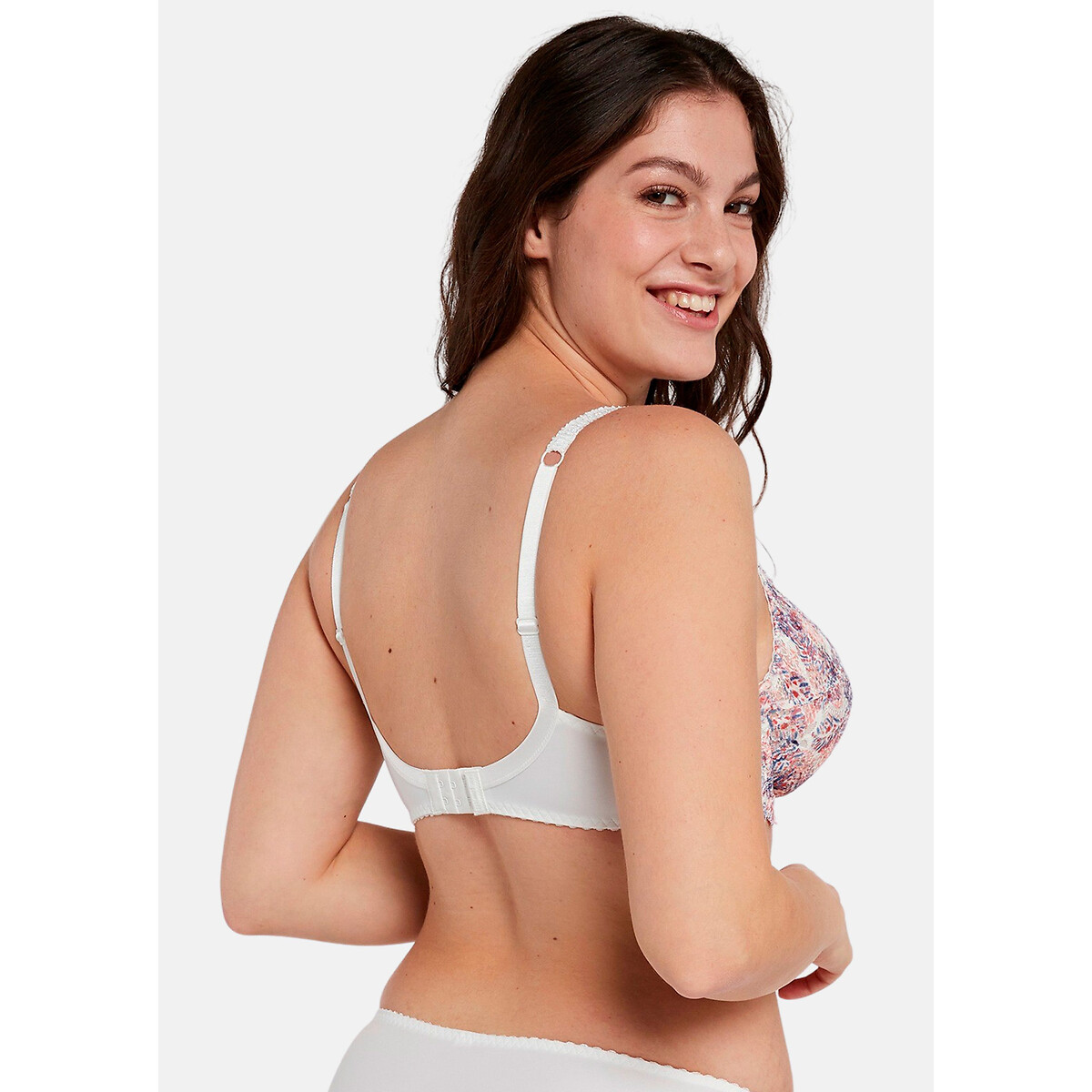 SANS COMPLEXE 70564 Arum White Lace Non-Padded Underwired Full Cup Bra