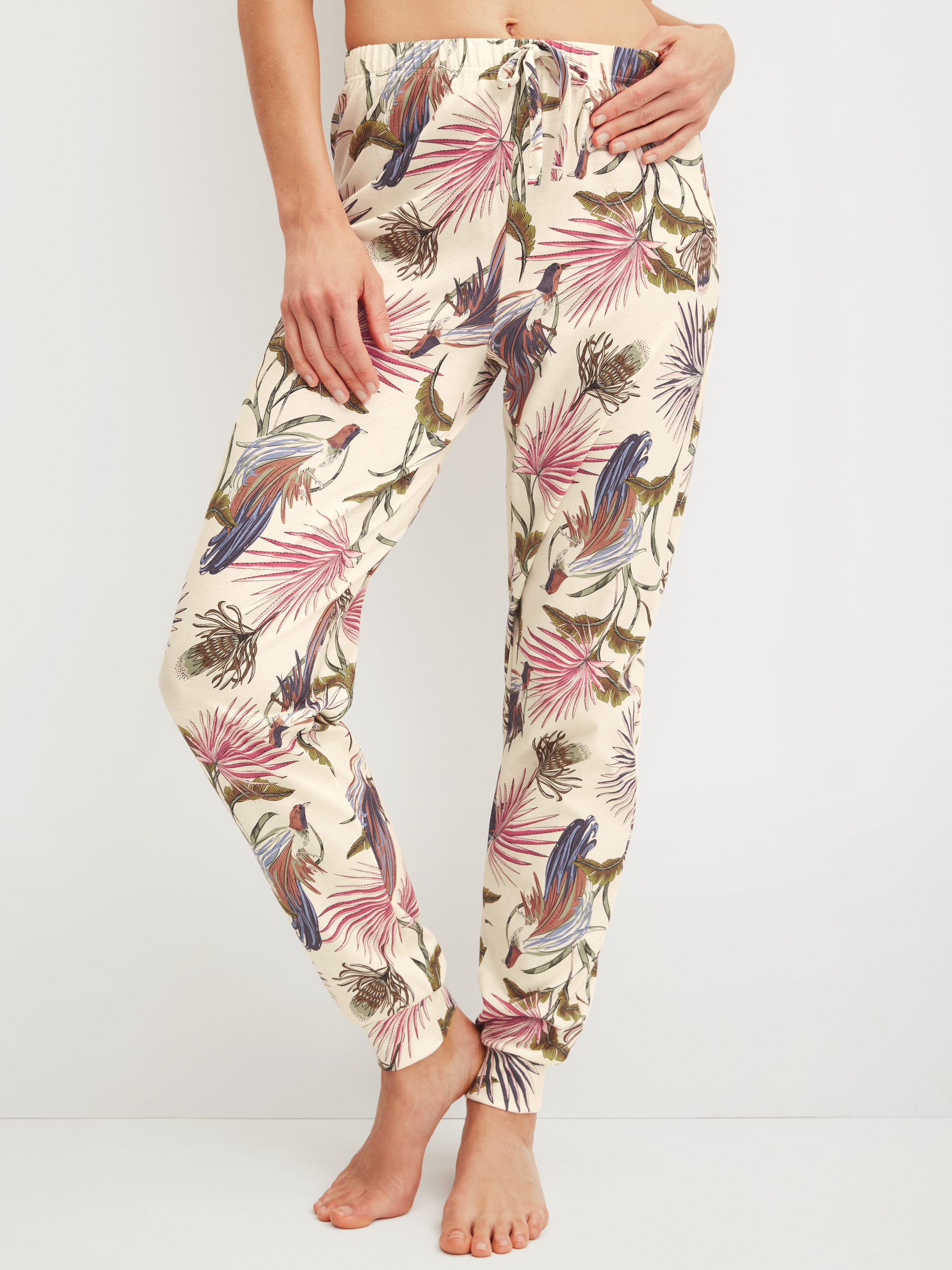 Pantalon de pyjama avec ourlets Coton FAVOURITES ARTS, CALIDA