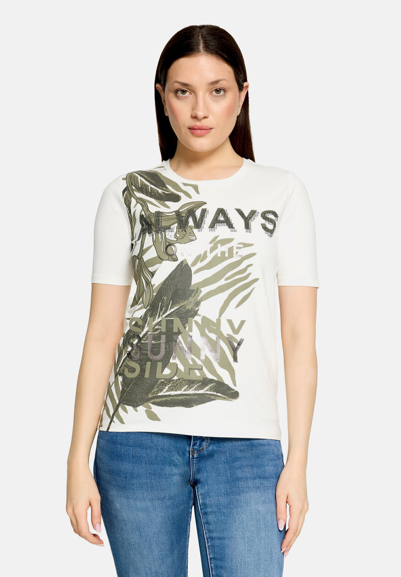 T-shirt basique à impression, BETTY BARCLAY