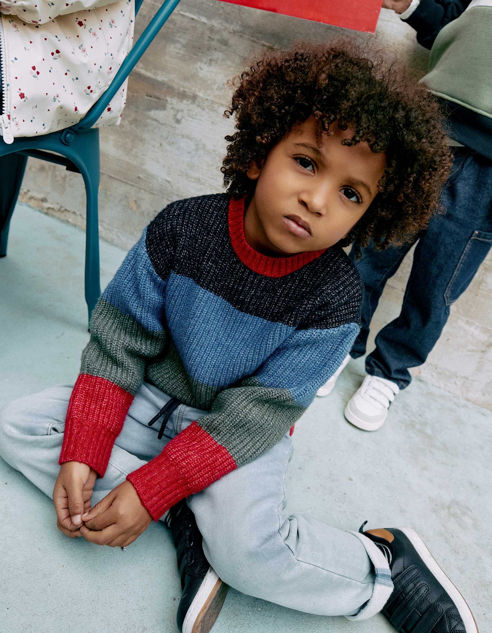 Pull en maille à rayures, ZIPPY