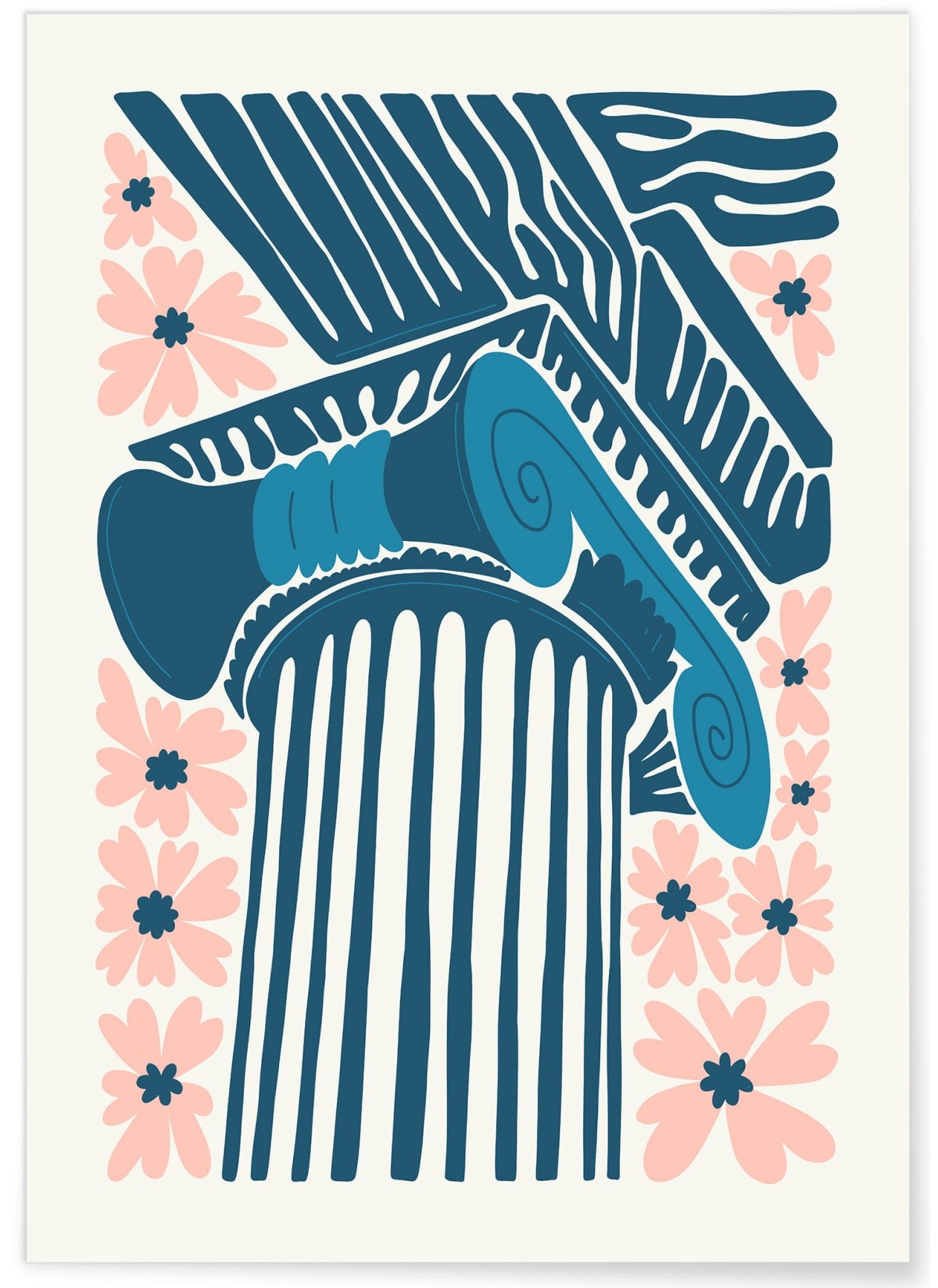 Affiche Grèce Parthénon, L'AFFICHERIE