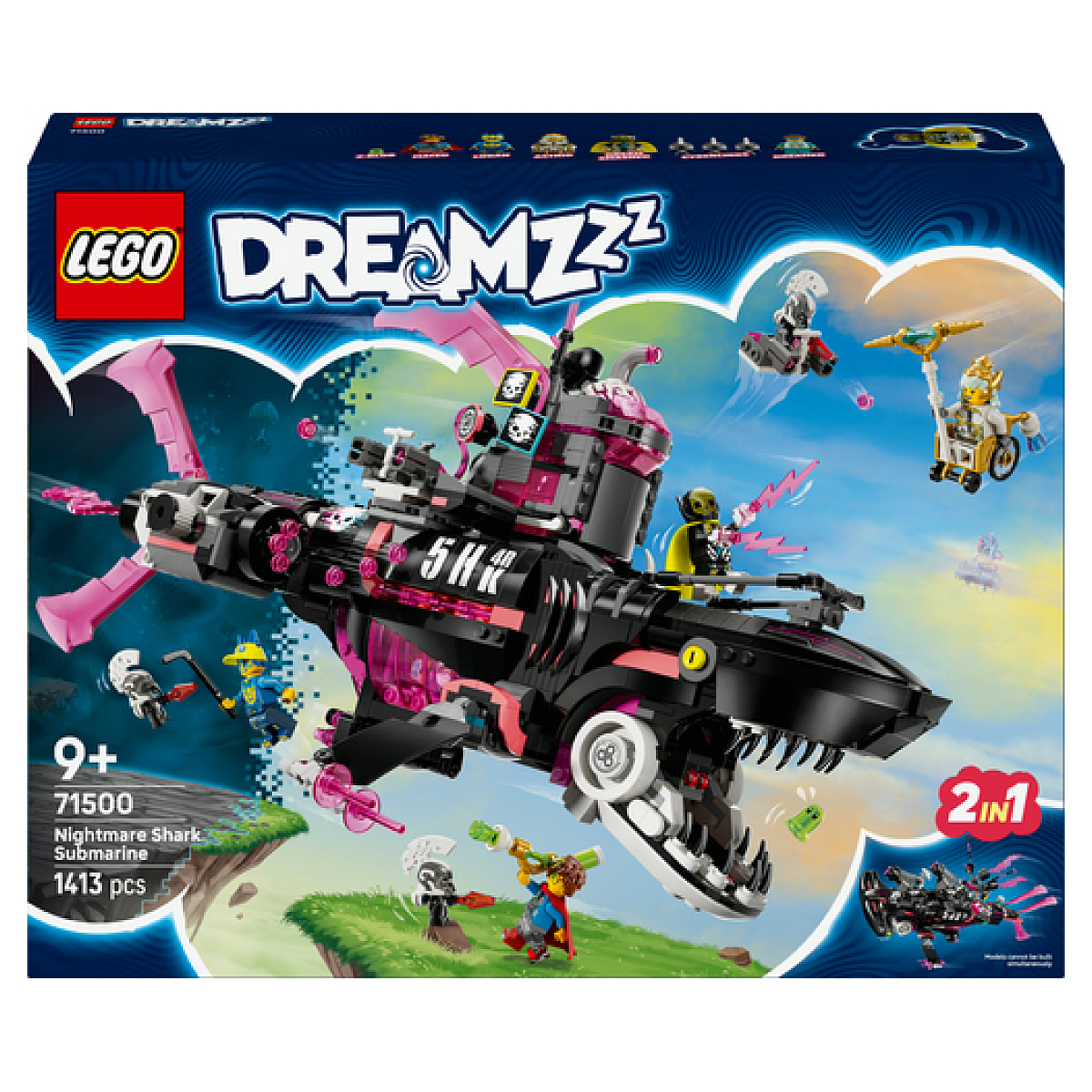 71500 - Le sous-marin requin des cauchemars, LEGO