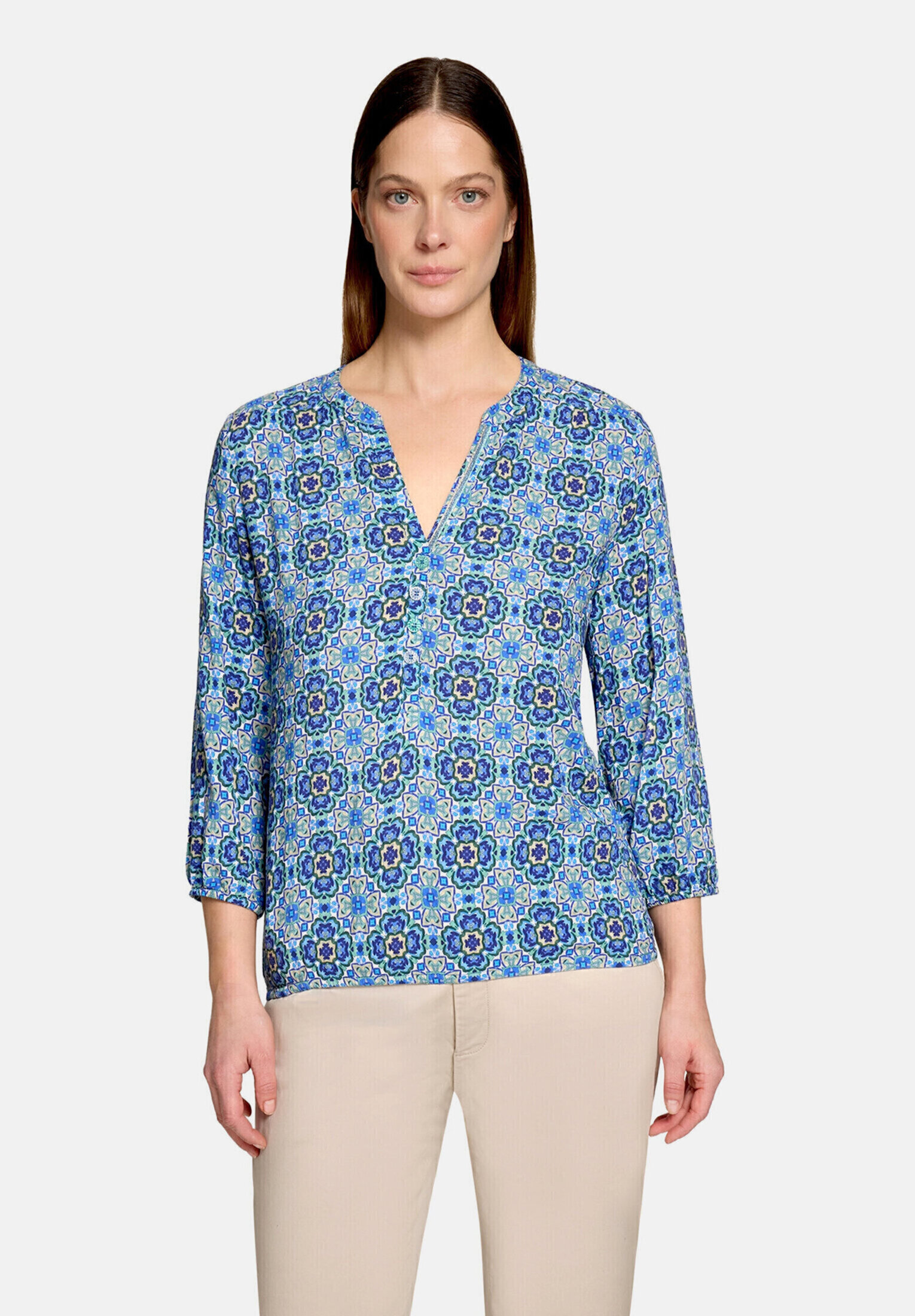 Blouse casual à motifs, CARTOON