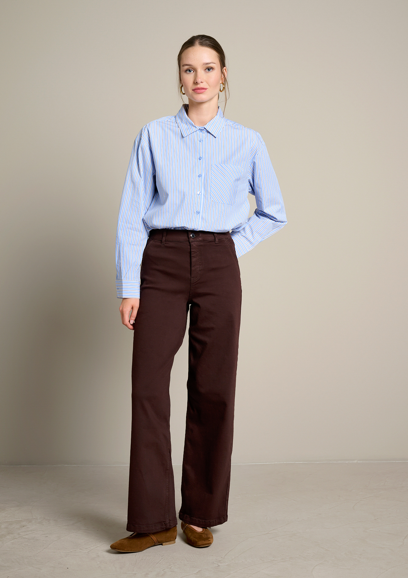 Pantalon multi-taille taille haute, LOLALIZA