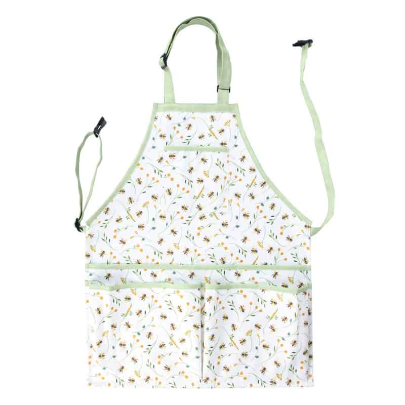 Tablier jardinage imprimé abeilles TU, ESSCHERT DESIGN