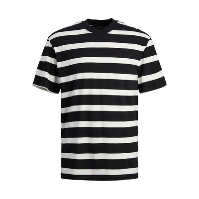 Striped Cotton T-Shirt JACK & JONES