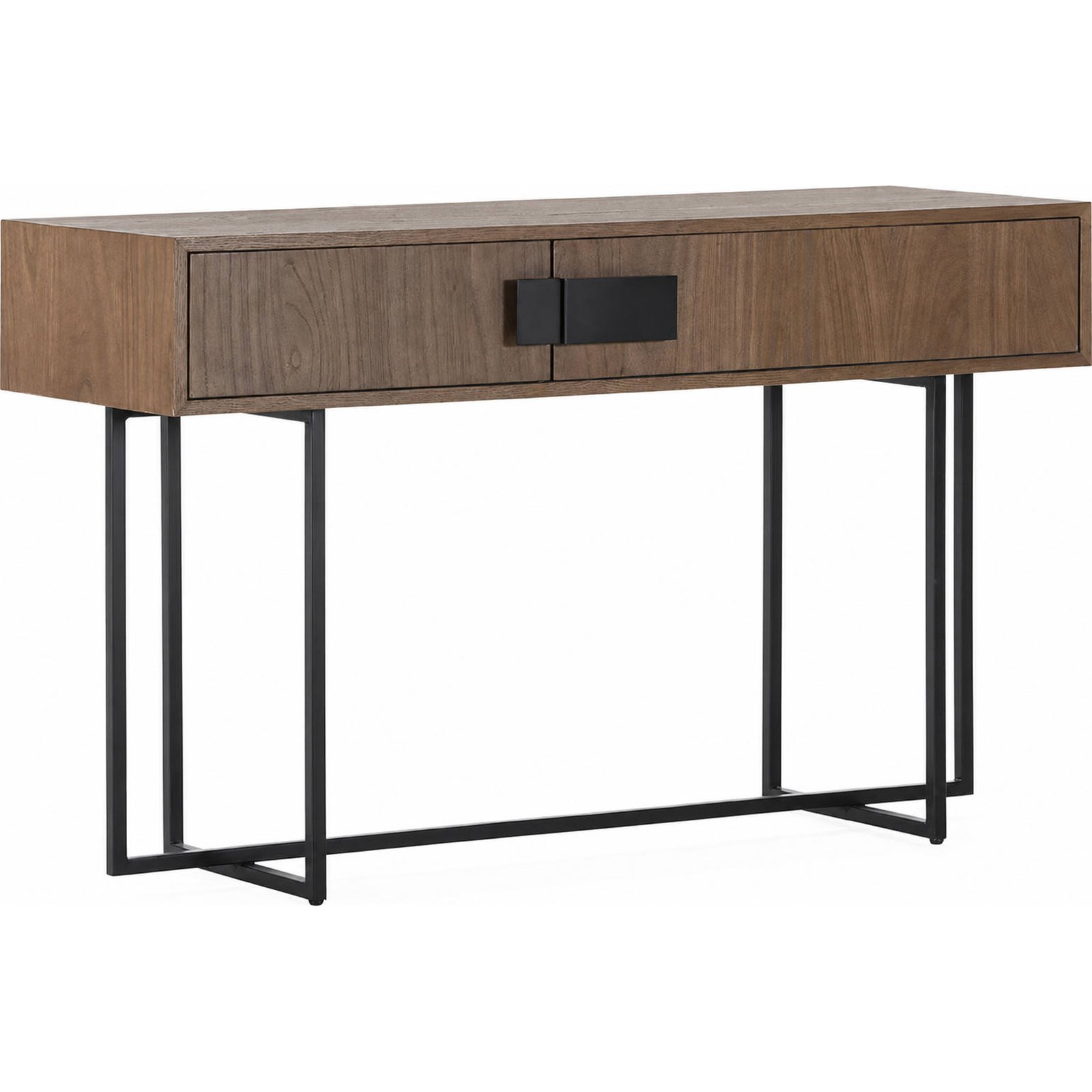 Console en bois d'orme et fer, RECOLLECTION