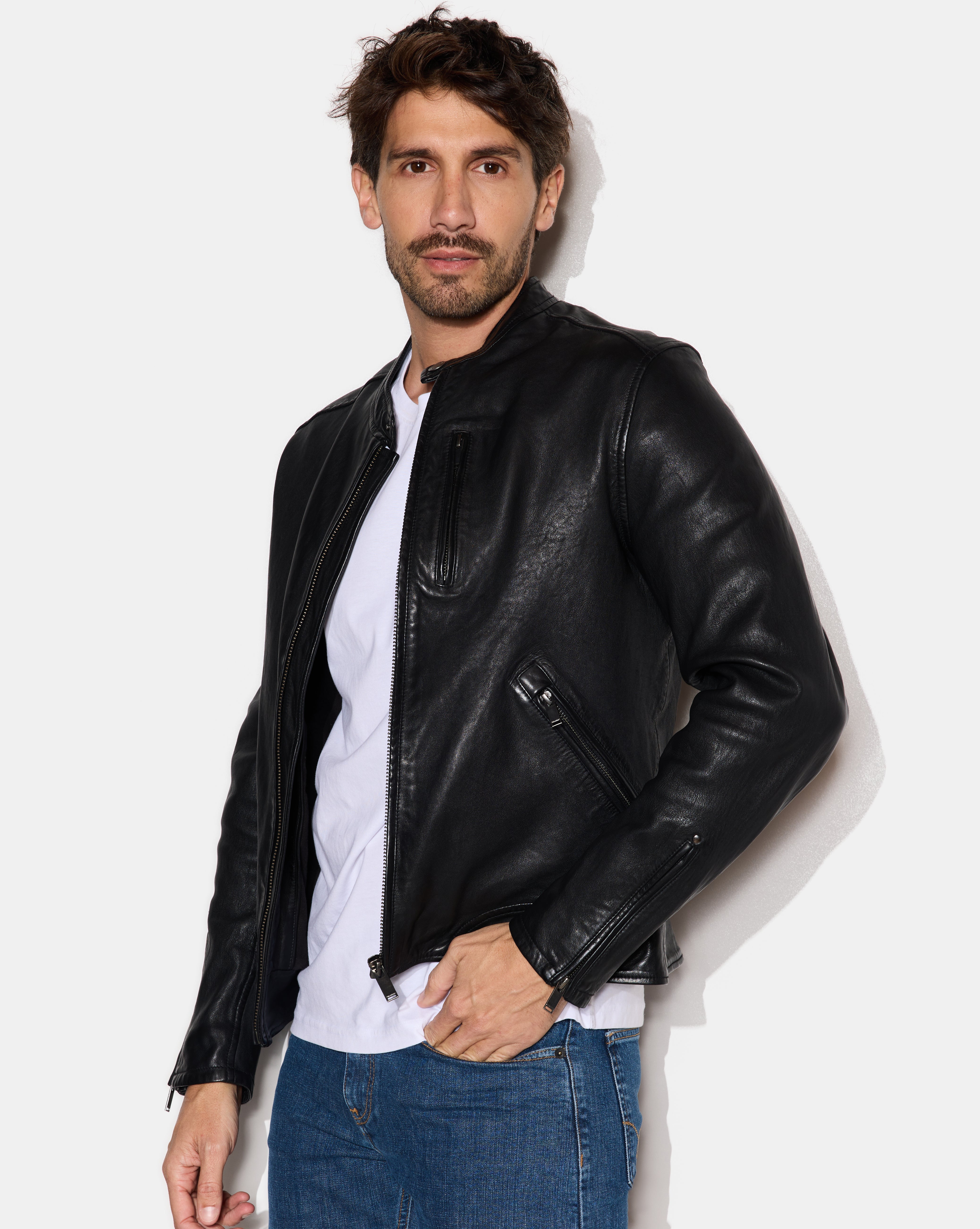 Veste en cuir DUKE, CHEVIGNON