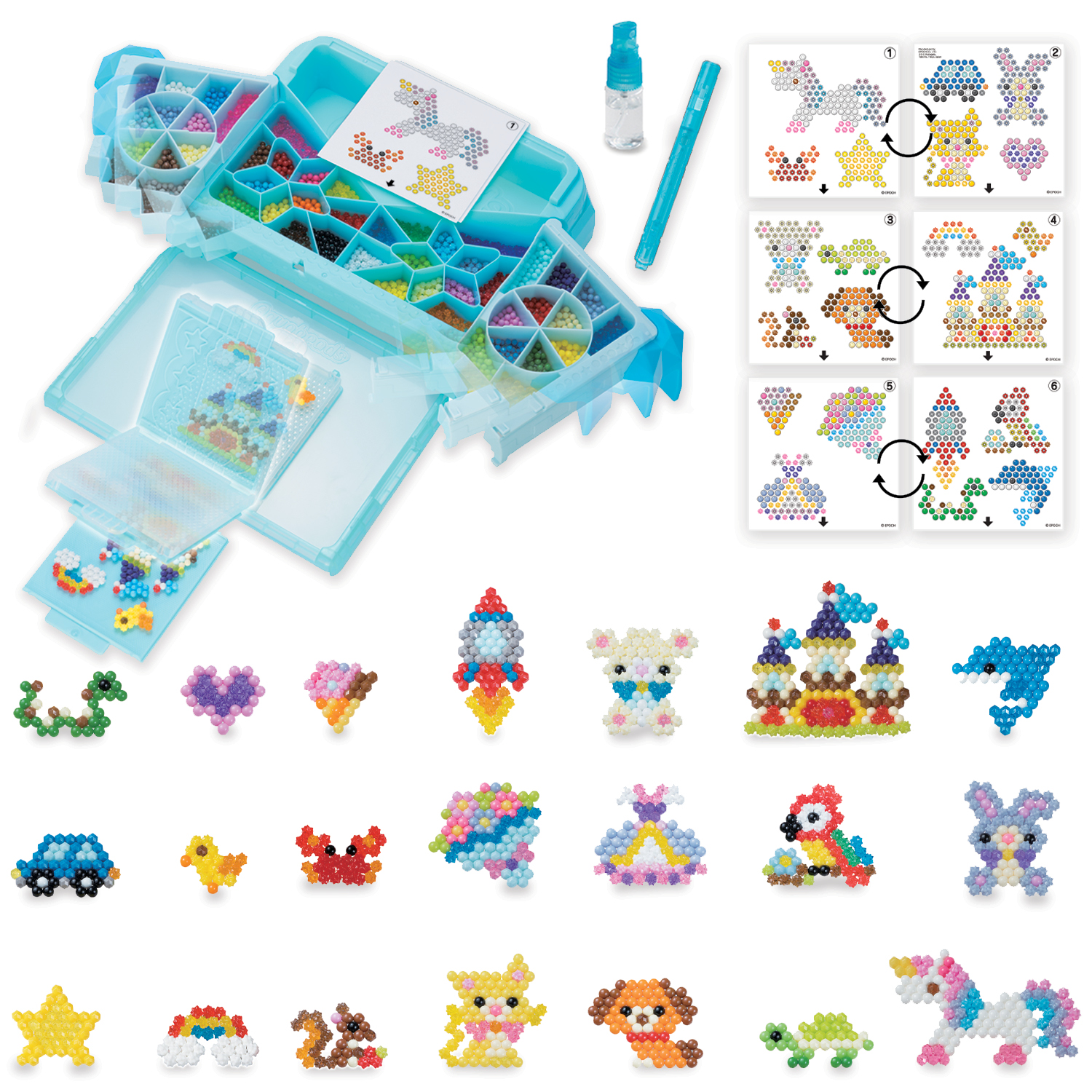 31775  Mon grand atelier de creation, AQUA BEADS