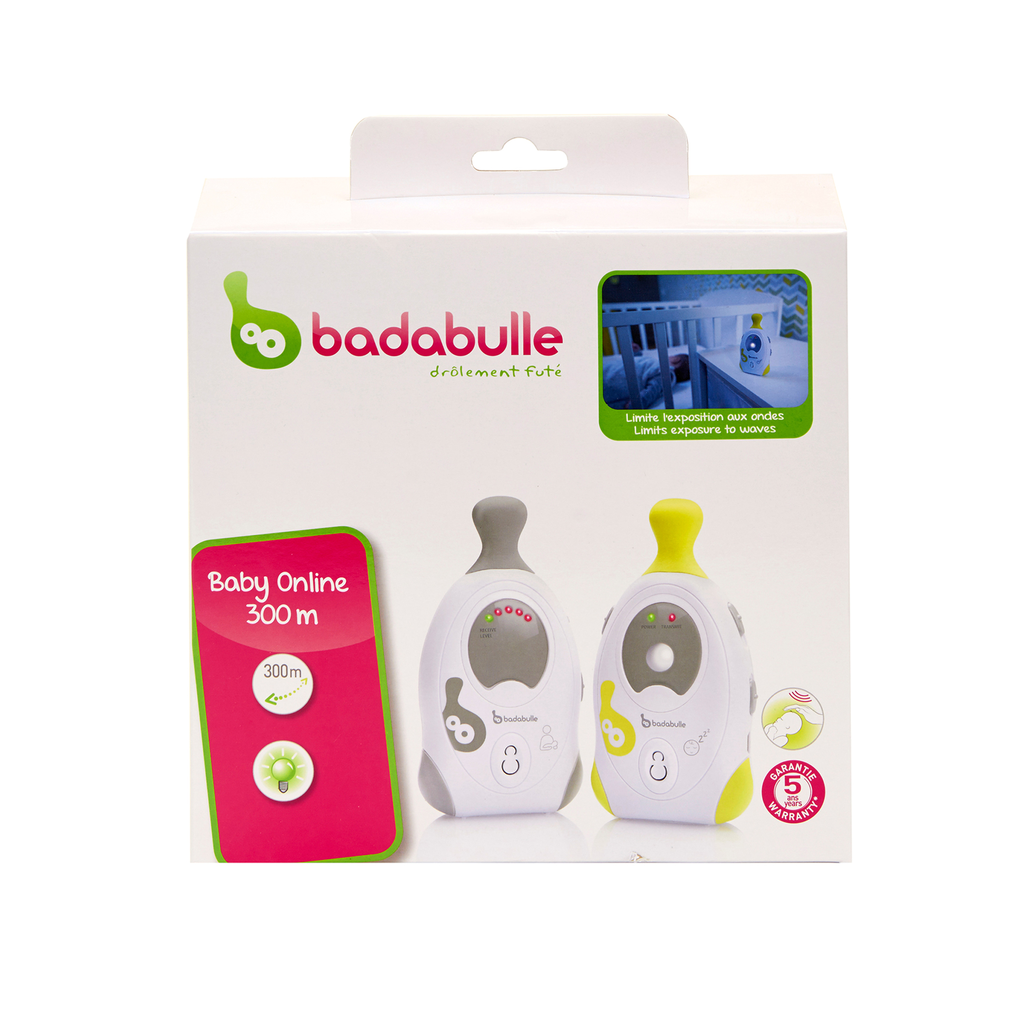 BADABULLE Baby Online Ecoute Bébé Adaptateur pour Babyphone 