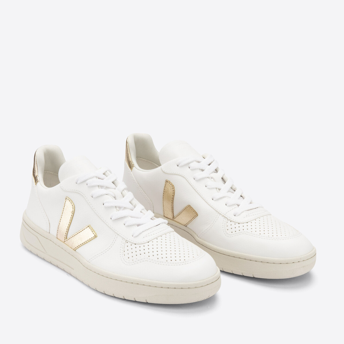 Basket veja femme fashion doré