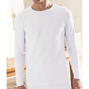 Crew Neck T-Shirt with Long Sleeves DAMART image