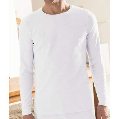 Thermolactyl Ribbed T-Shirt with Long Sleeves DAMART