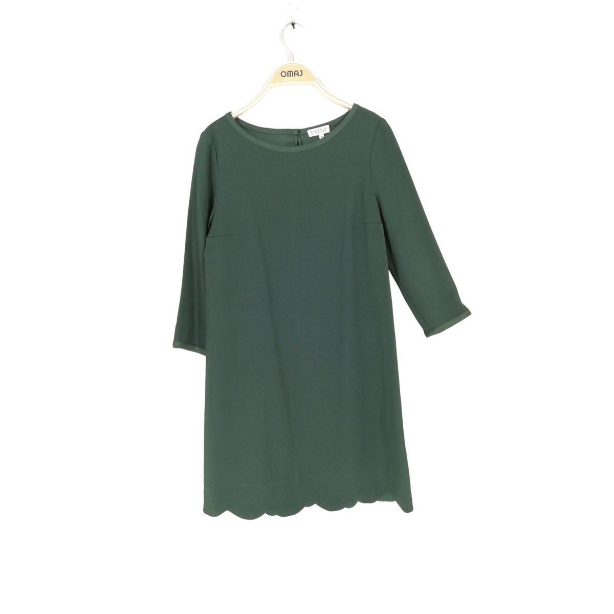 Robe mi longue tr s bon tat vert Claudie Pierlot La Redoute