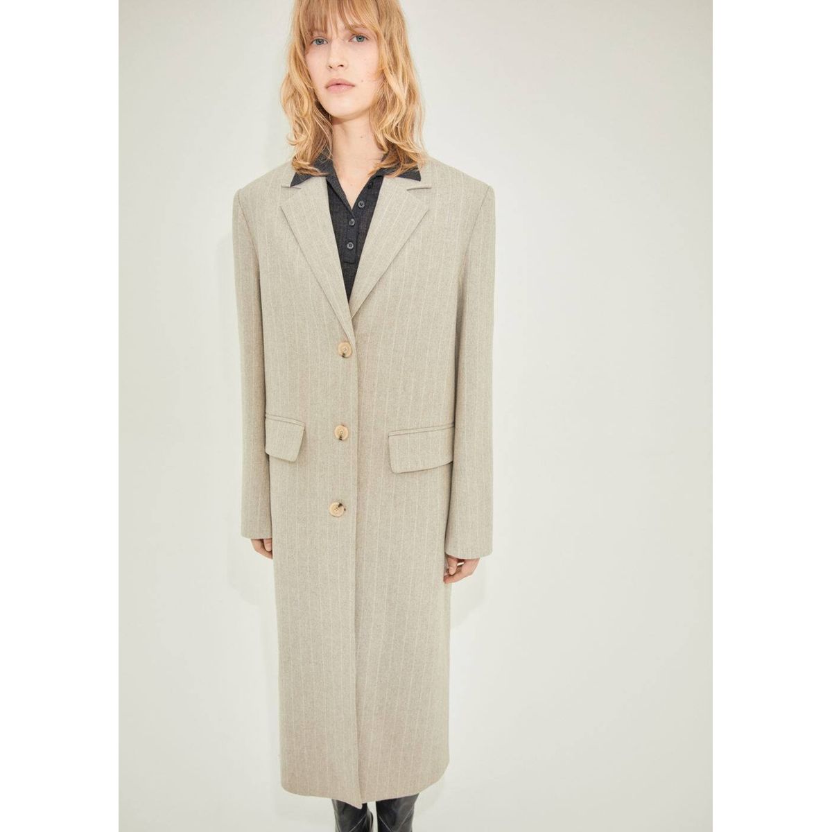 Manteau discount mango beige