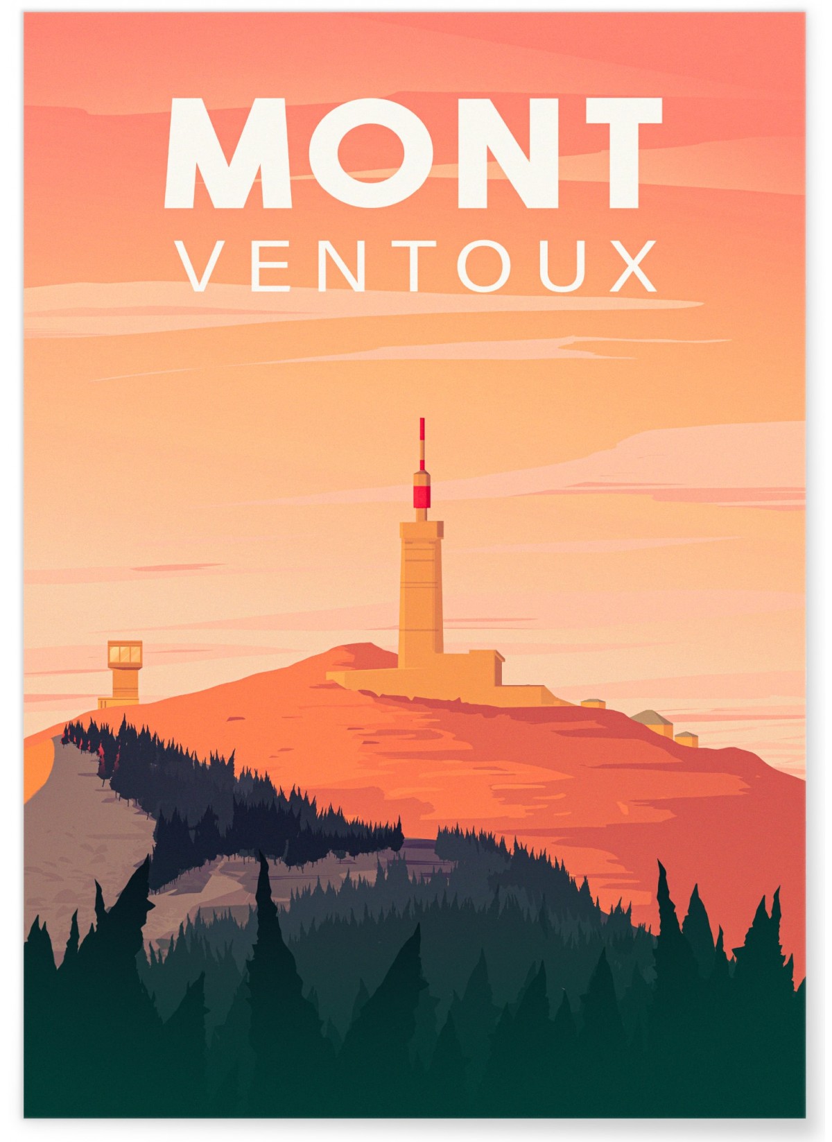 Affiche Mont Ventoux, L'AFFICHERIE