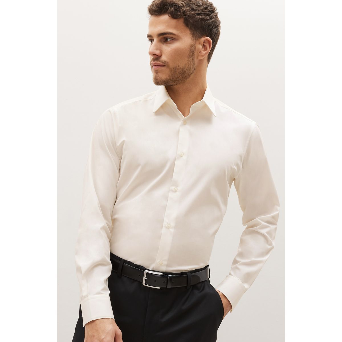 Chemise homme best sale beige clair