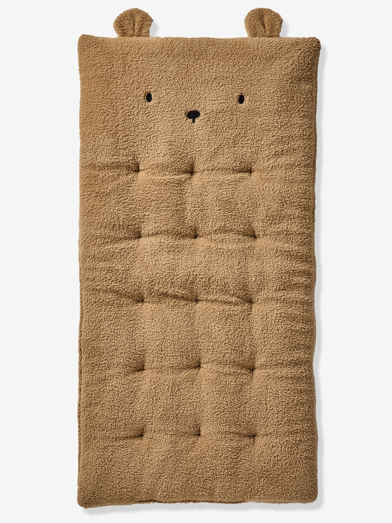 Matelas de sol ourson en sherpa, VERTBAUDET