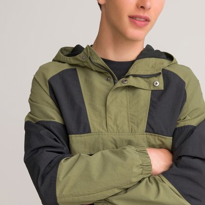 Hooded Shell Jacket, 10-18 Years LA REDOUTE COLLECTIONS