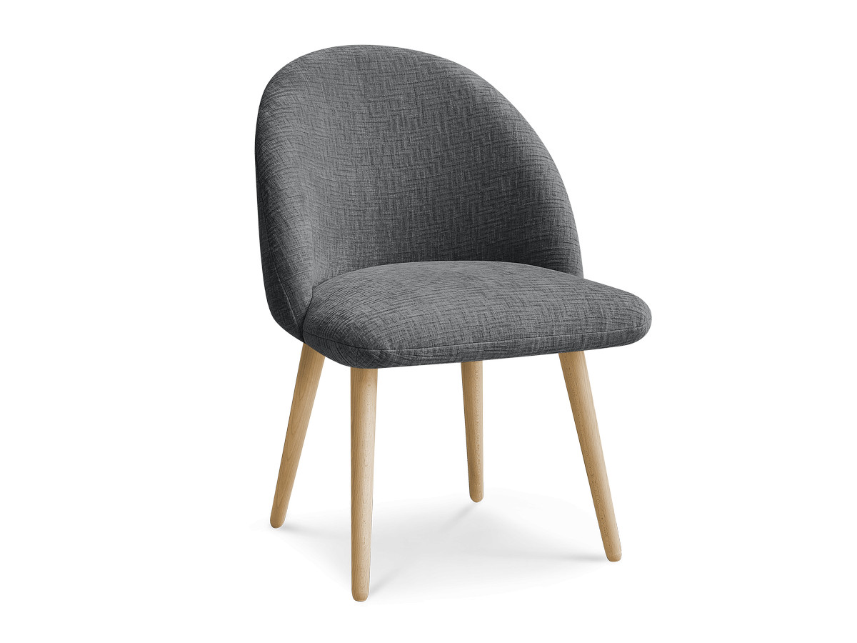 Chaise tissu texturé, LALIE, BOBOCHIC
