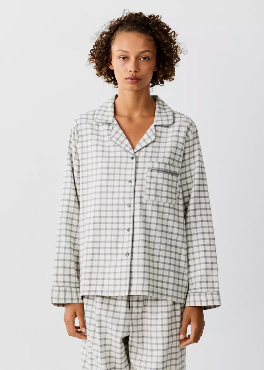 Pyjama coton carreaux, MANGO TEEN