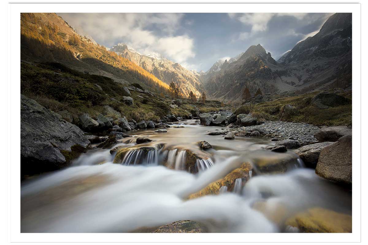 Affiche Rivière des Alpes, HEXOA
