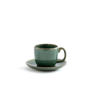 Четыре чашки для эспрессо из керамики с отражающей эмалью Nael LA REDOUTE INTERIEURS image