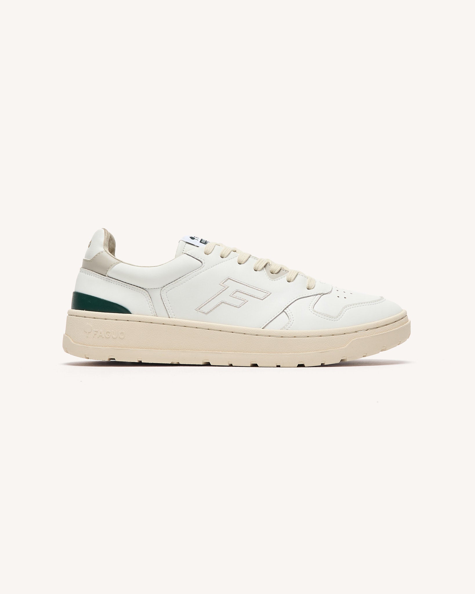 Baskets basses en cuir, FAGUO