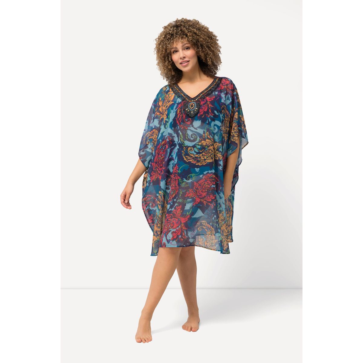 Pull Tunique à Capuche Kanabeach Bleu Pétrole Taille 38 - Neuf Avec étiquette, Valeur 79€