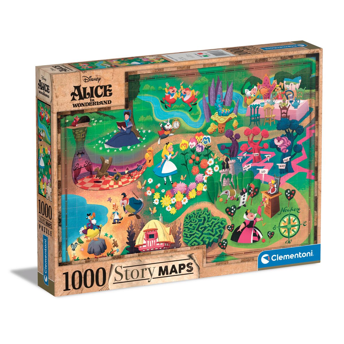 Puzzles 300 pièces : Disney 100 Ans : Alice - Jeux et jouets
